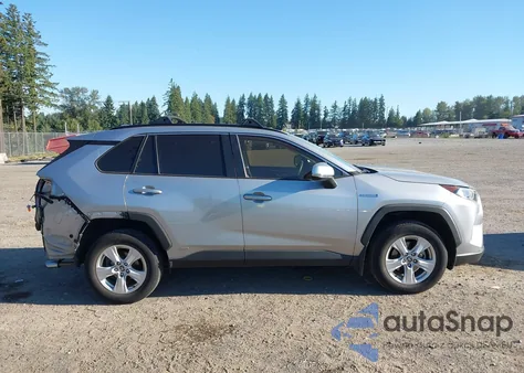 2021 Toyota Rav4 Hybrid Xle из США, поврежденный, VIN JTMRWRFV7MJ053968